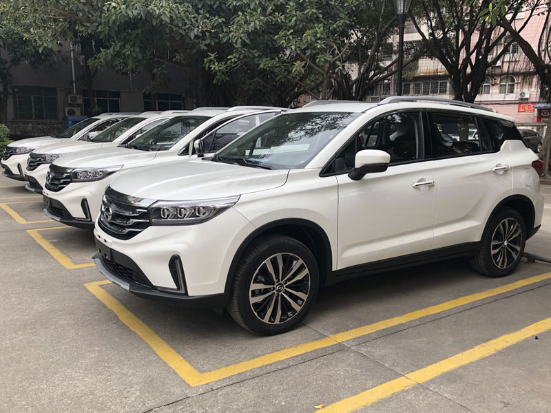 广州市天河区租赁公司出租自驾长租年租混合动力传祺GS4越野车（5座）_广州租车包车用车 首选广州现达租车公司